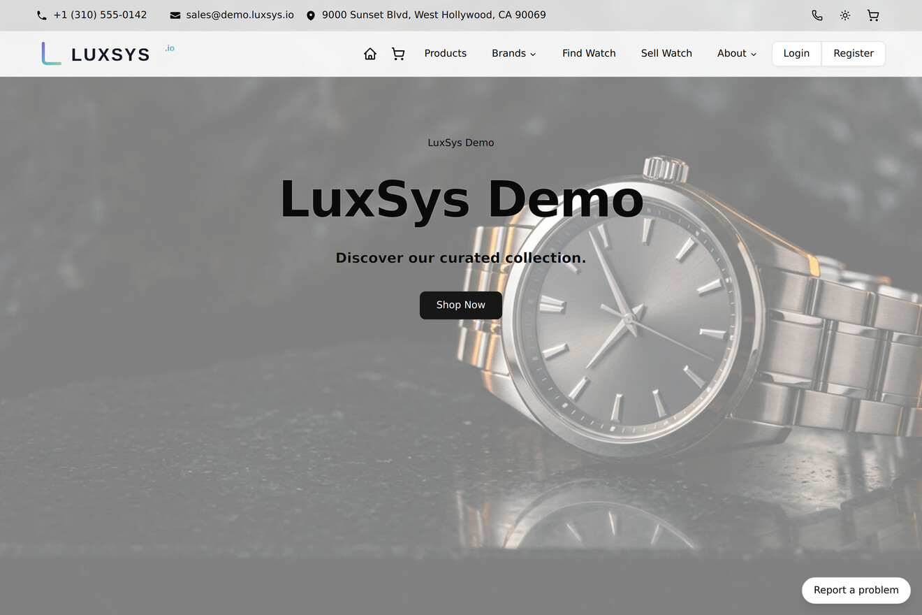 Your branded storefront